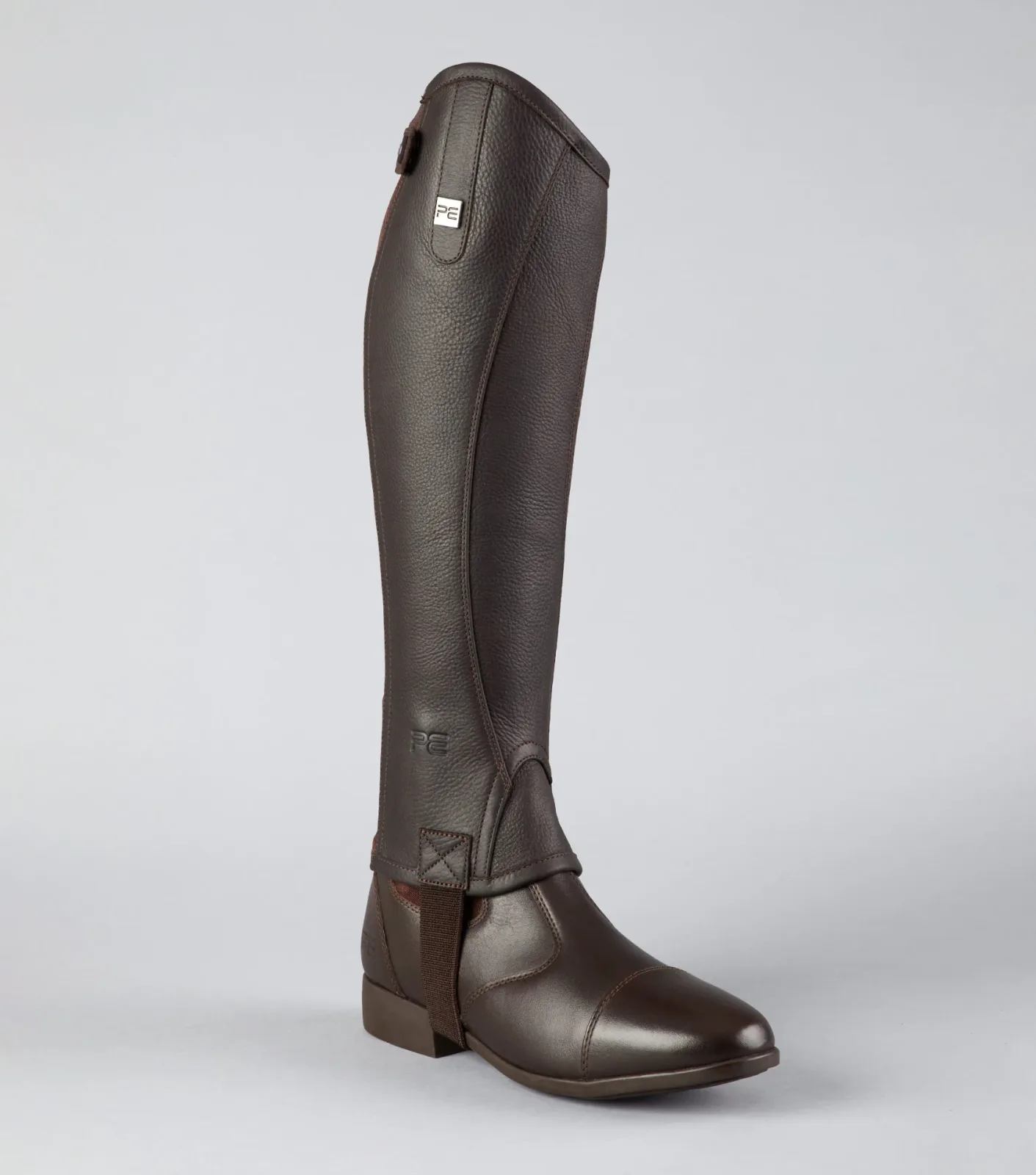 Actio Leather Half Chaps Brown - Image 2