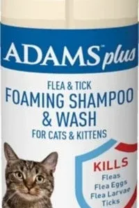 Adams Plus Flea And Tick Foaming Shampoo 10oz