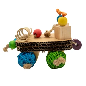 A&E Cages Nibbles Cardboard Cruiser Small Animal Toy