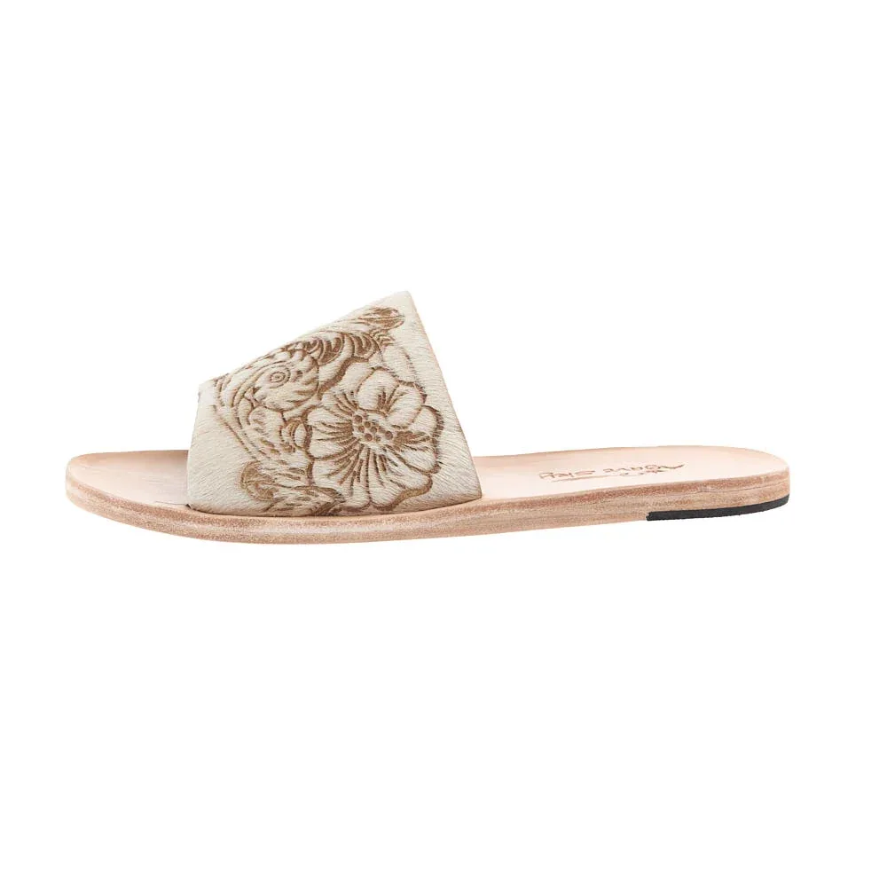 Agavesky Women's Nadia Fire Floral Slide - Image 2