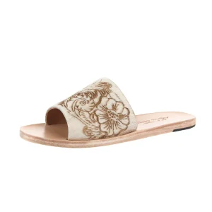 Agavesky Women's Nadia Fire Floral Slide