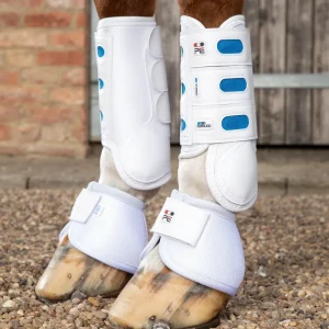 Air Cooled Original Eventing Boots White Front