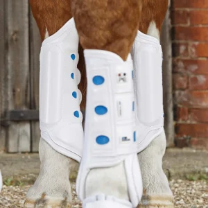 Air Cooled Original Eventing Boots White Hind