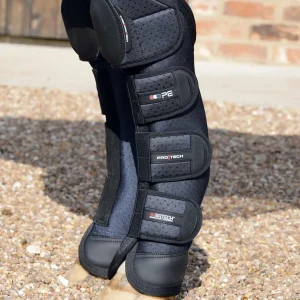 Airtechnology Knee Pro-Tech Horse Travel Boots Navy