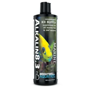 Alkalin8.3 - Liquid pH Buffer & Alkalinity KH -Builder (500 mL) - Brightwell