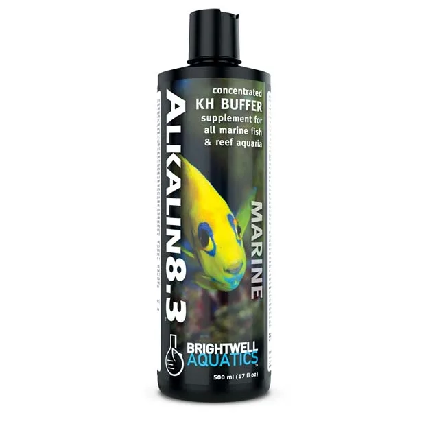 Alkalin8.3 - Liquid pH Buffer & Alkalinity KH -Builder (500 mL) - Brightwell