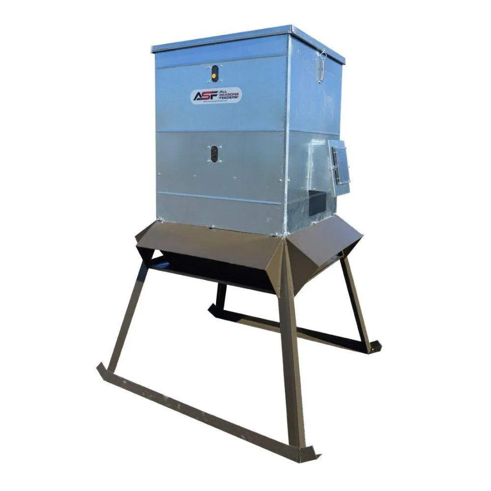 All Seasons 600lb Electric Protein Feeder Stand Fill