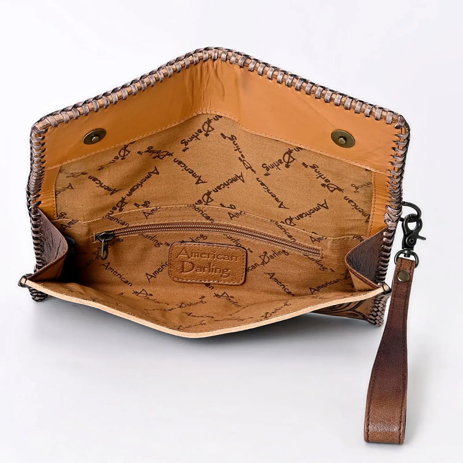 American Darling Darling Tooled Clutch - Image 2