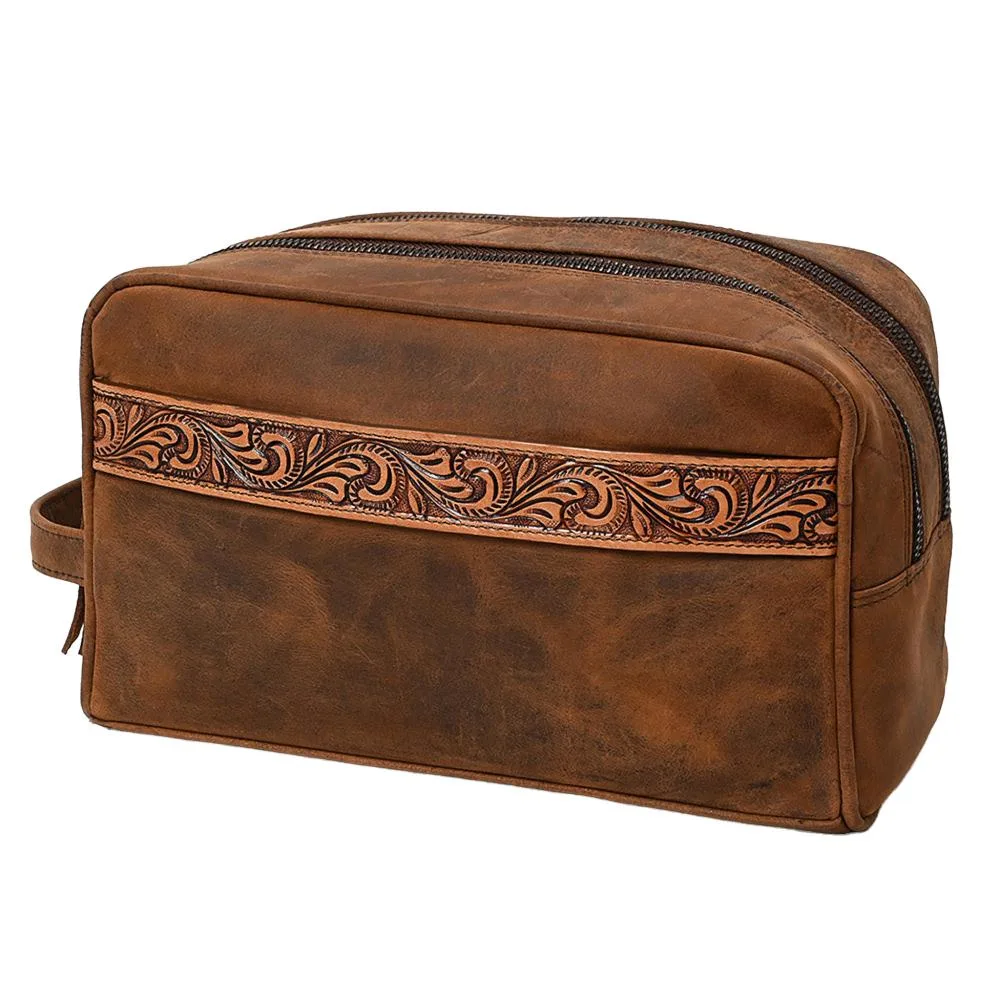 American Darling Leather Toiletry Bag