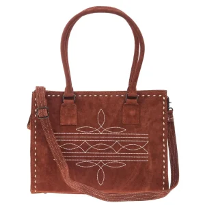 American Darling Suede Boot Stitch Bag