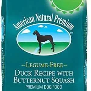 American Natural Market Fresh Legume Free Duck with Butternut Squash Dry Dog Food - 12 lb Bag