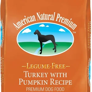 American Natural Market Fresh Legume Free Turkey with Pumpkin Dry Dog Food - 4 lb Bag