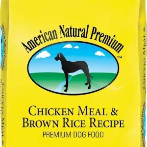 American Natural Premium Chicken and Brown Rice Dry Dog Food - 33 lb Bag