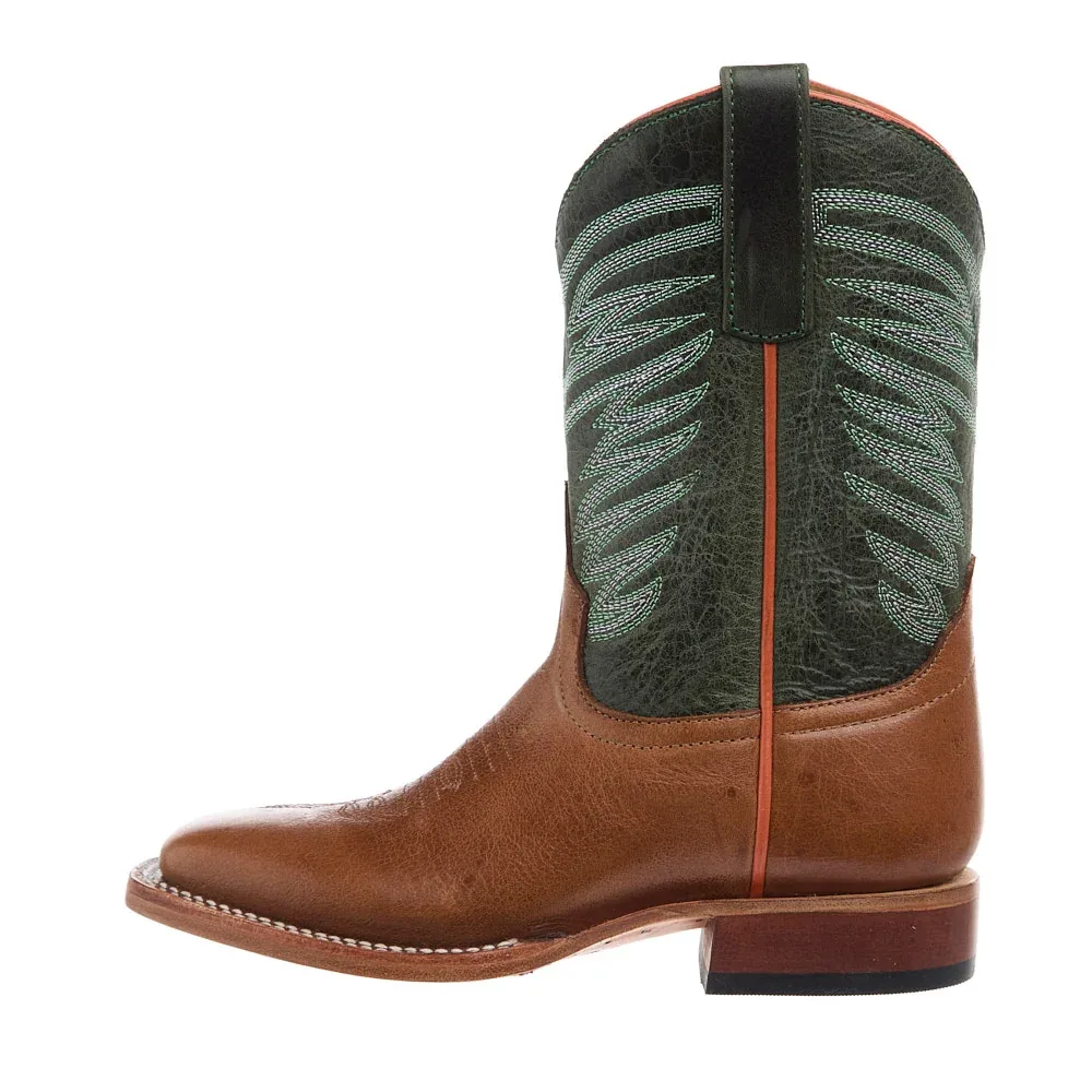 Anderson Bean Kid's Gunny Jimmy and Turquoise Sensation Square Toe Boot - Image 2
