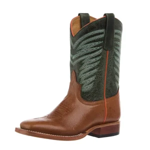 Anderson Bean Kid's Gunny Jimmy and Turquoise Sensation Square Toe Boot