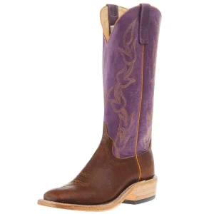 Anderson Bean Men's Ride Ready Carvela Bison Vamp 15in Violet Buffamonte Top