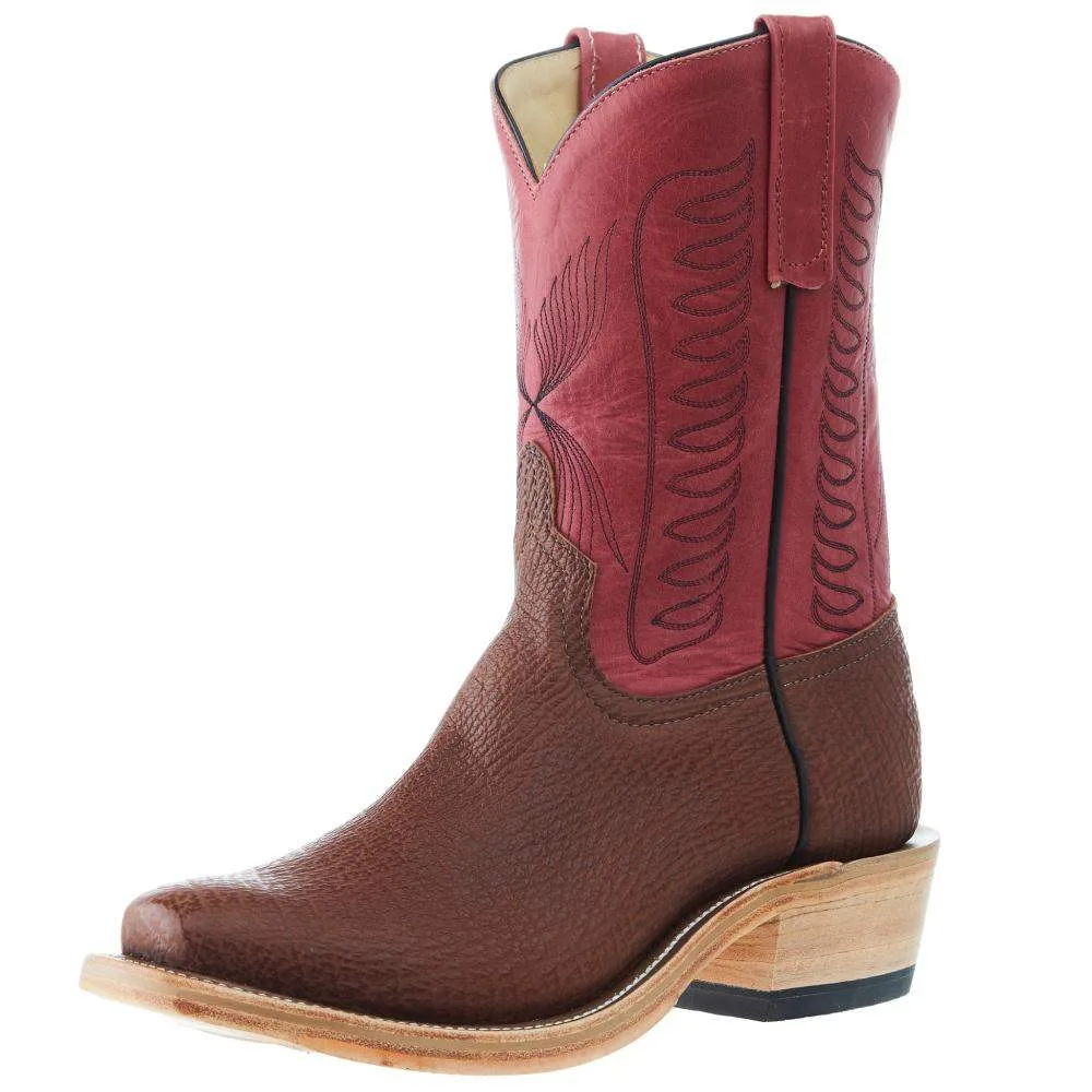 Anderson Bean Men's Ride Ready Chili Safari Shark 10in Cherry Buffamonte Cutter Toe