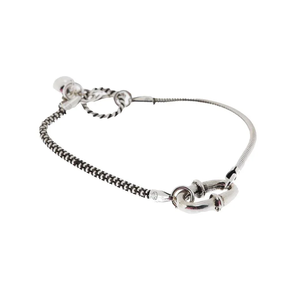 Andy Mikes Andorra Silver Bracelet