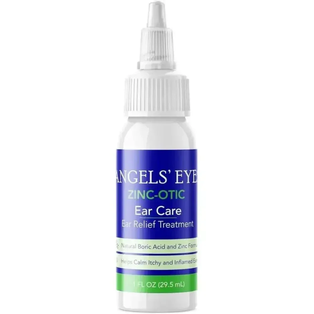 Angels' Eyes Zinc-Otic Ear Relief Treatment for Dogs & Cats 1 Ounce