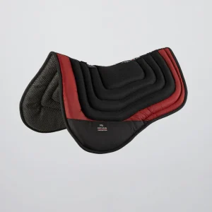 Anti-Slip Airflow Shockproof Racing/ Training Saddle Pad Black/Red