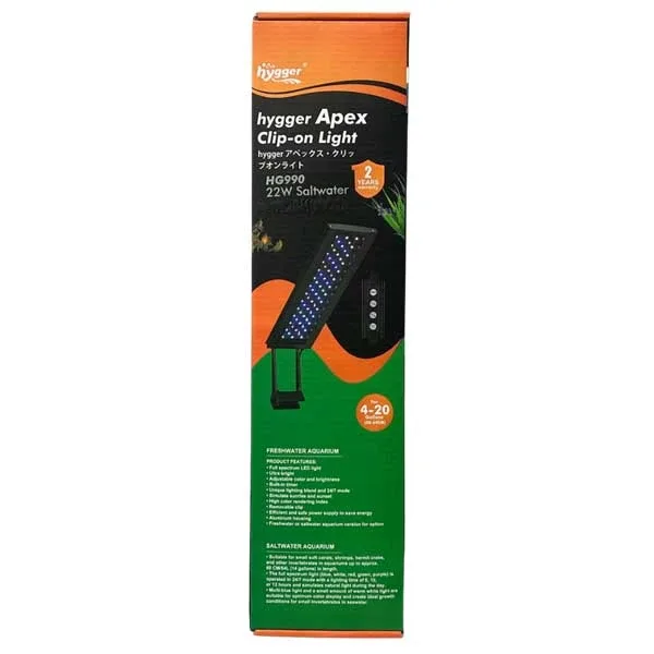 Apex Clip-on Light 22 Watt Saltwater (HG990) - Hygger