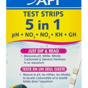 API 5 in 1 Aquarium Test Strips