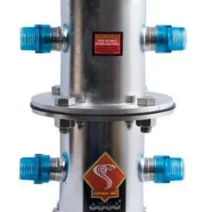Aqua Ultraviolet VIPER 800W UV Sterilizer, Stainless Steel Housing, 6" Outlets, With Flow Switch, 220V