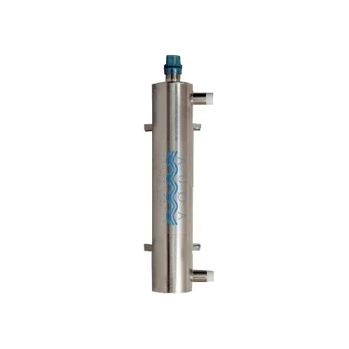 Aqua UV Stainless Steel 15 watt UV Sterilizer with Wiper by Aqua Ultraviolet
