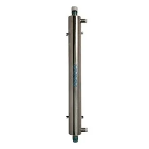 Aqua UV Stainless Steel 200 watt UV Sterilizer, 2" Outlets by Aqua Ultraviolet