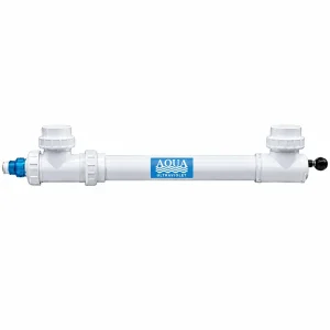 Aqua UV Twist 40 Watt UV Sterilizer With Wiper - White