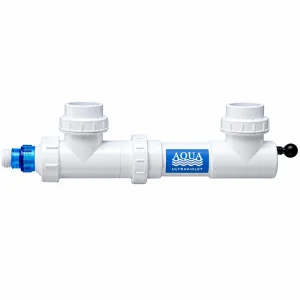 Aqua UV Twist 57 Watt UV Sterilizer With Wiper - White