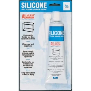 Aquarium Safe Silicone Sealant 3 Oz. Tube Clear - Aqueon