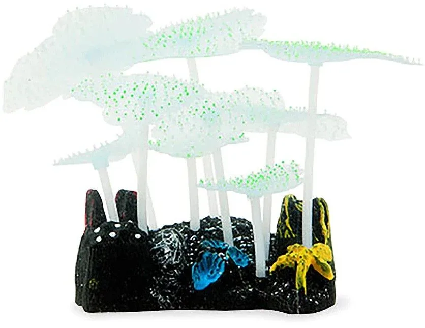 Aquatic Creations Aquarium Decor Actinodiscus Anemone Green
