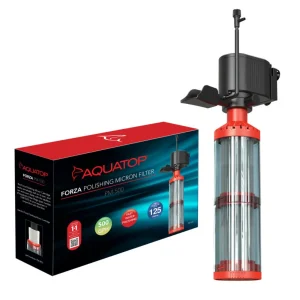 AquaTop Forza Polishing Micron Aquarium Filter Double, 500 GPH