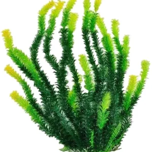 Aquatop Green Aquarium Plant with Light Tips