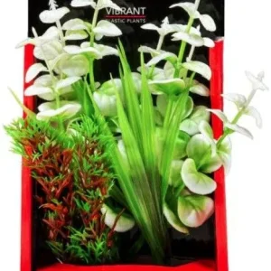 Aquatop Vibrant Wild Aquarium Plant White