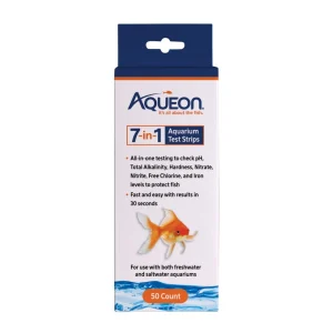 Aqueon 7-in-1 Aquarium Test Strips 50 ct