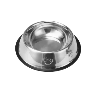 Archstone Pets Anti-Skid Stainless Steel Dog Bowl, 33.8 oz