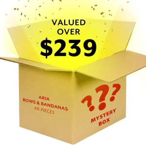 Aria Bows & Bandanas Mystery Box: 55 Pieces