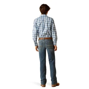 Ariat Boy's B4 Sebastian Wave Relaxed Jean