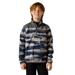 Ariat Boy's Basis Dark Denim Southwest Sweatshirt