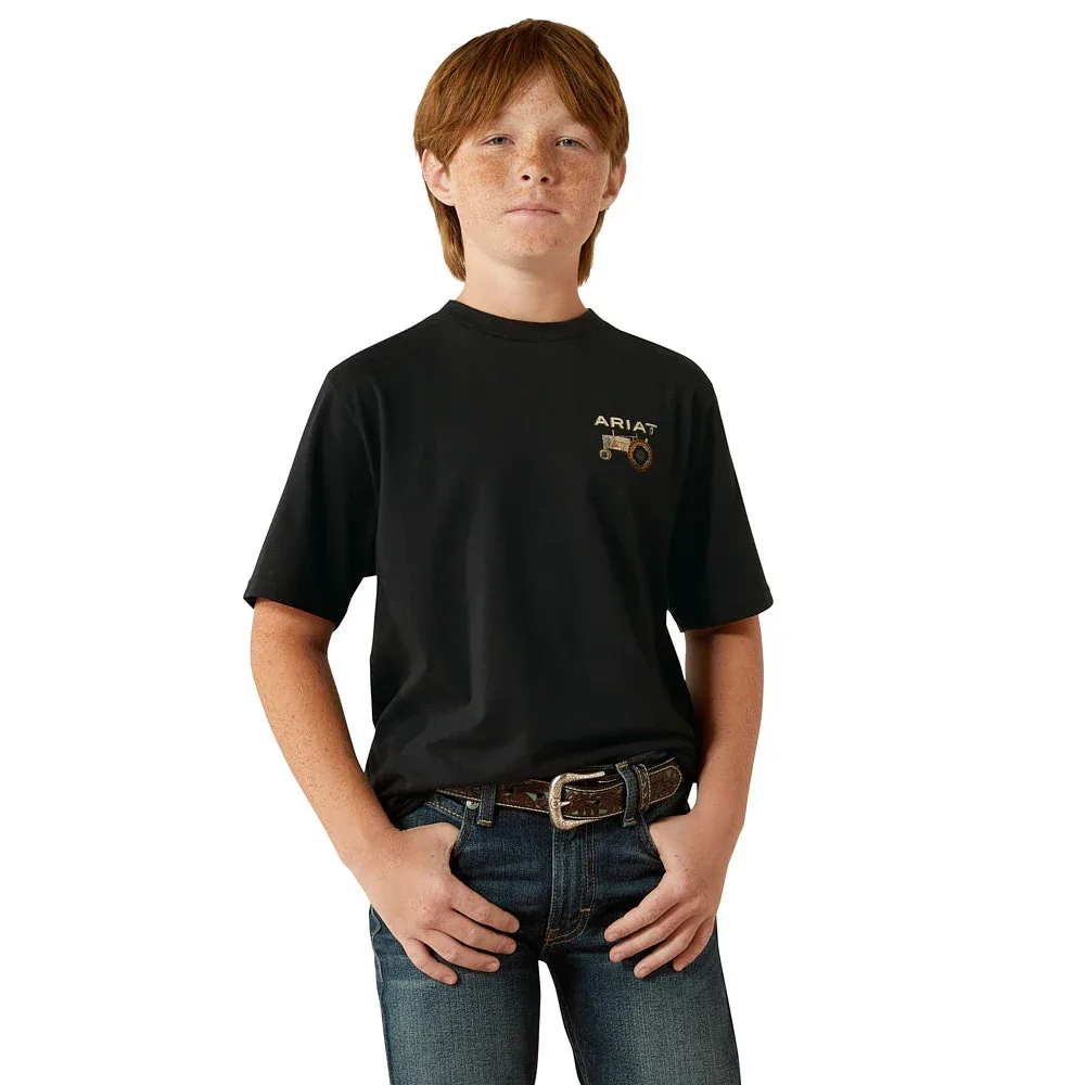 Ariat Boy's Gramps Tractor Tee Shirt - Image 2