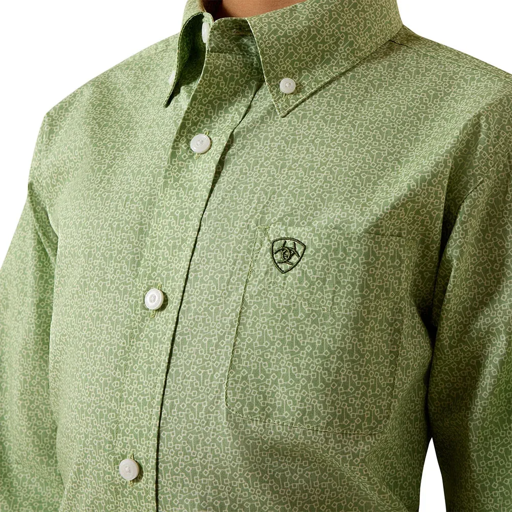 Ariat Boy's Loden Frost Smitty Shirt - Image 2