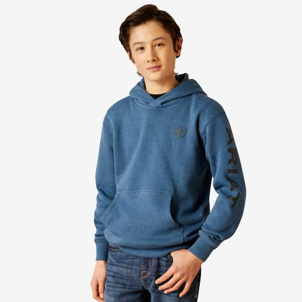 Ariat Boys' Poseidon Logo Hoodie
