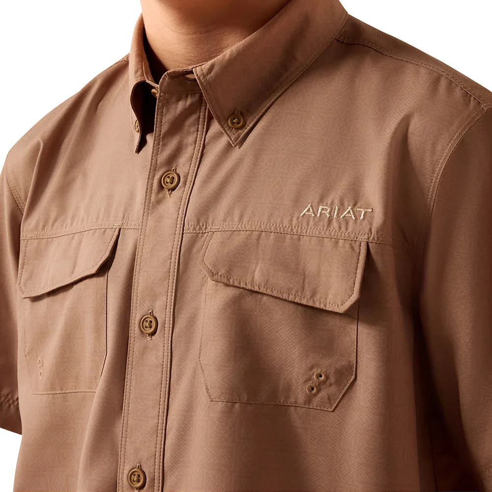 Ariat Boy's Printed VentTek Outbound Cartouche Shirt - Image 2