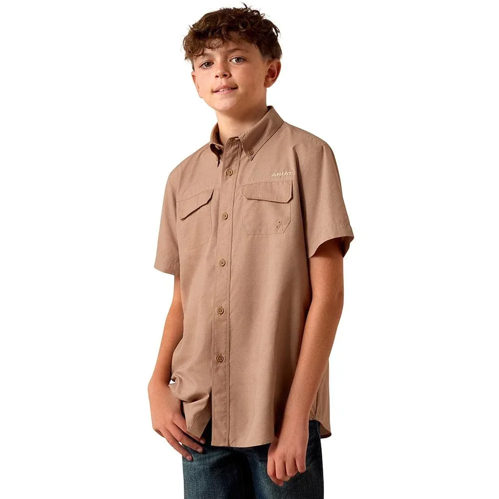 Ariat Boy's Printed VentTek Outbound Cartouche Shirt