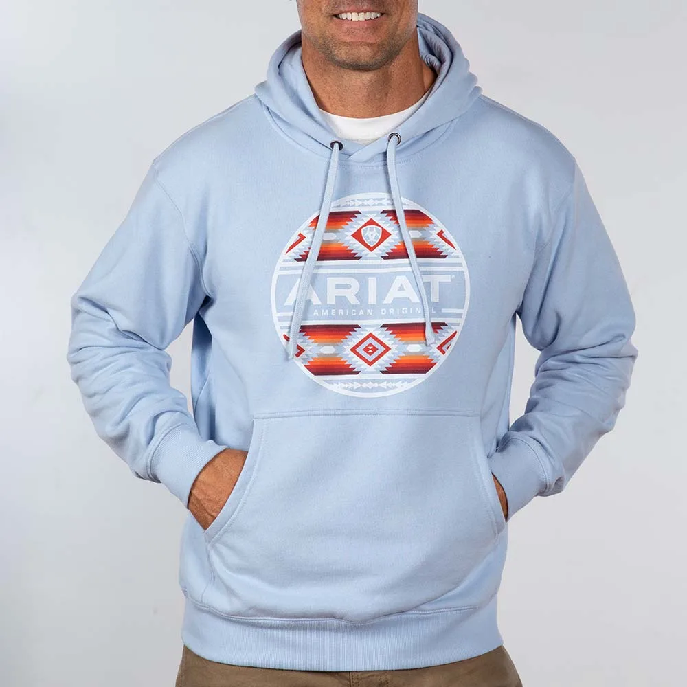 Ariat Canyon Southwest Circle Chambray Hoodie - Image 2