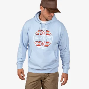 Ariat Canyon Southwest Circle Chambray Hoodie