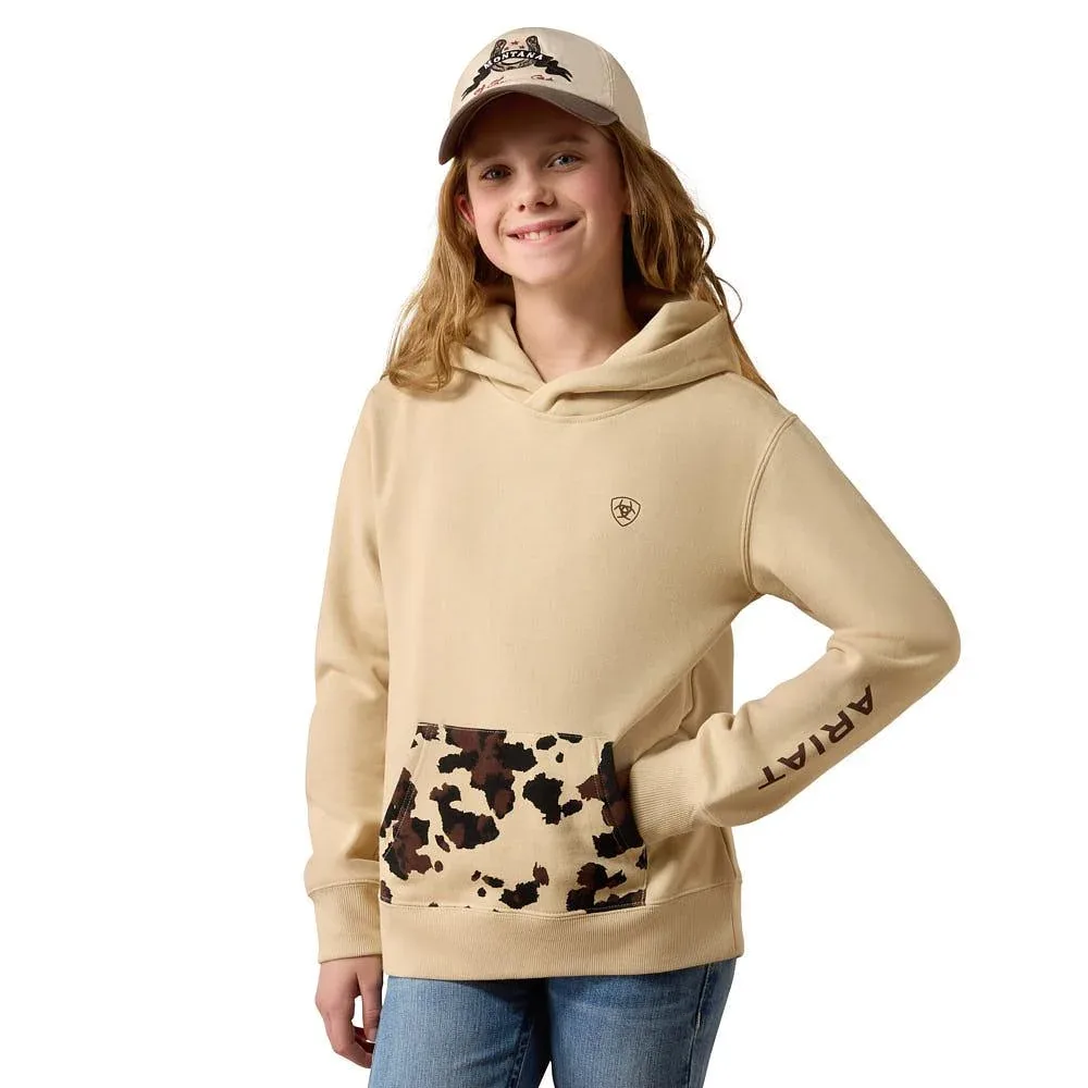 Ariat Girl's Irish Cream Lucia Hoodie