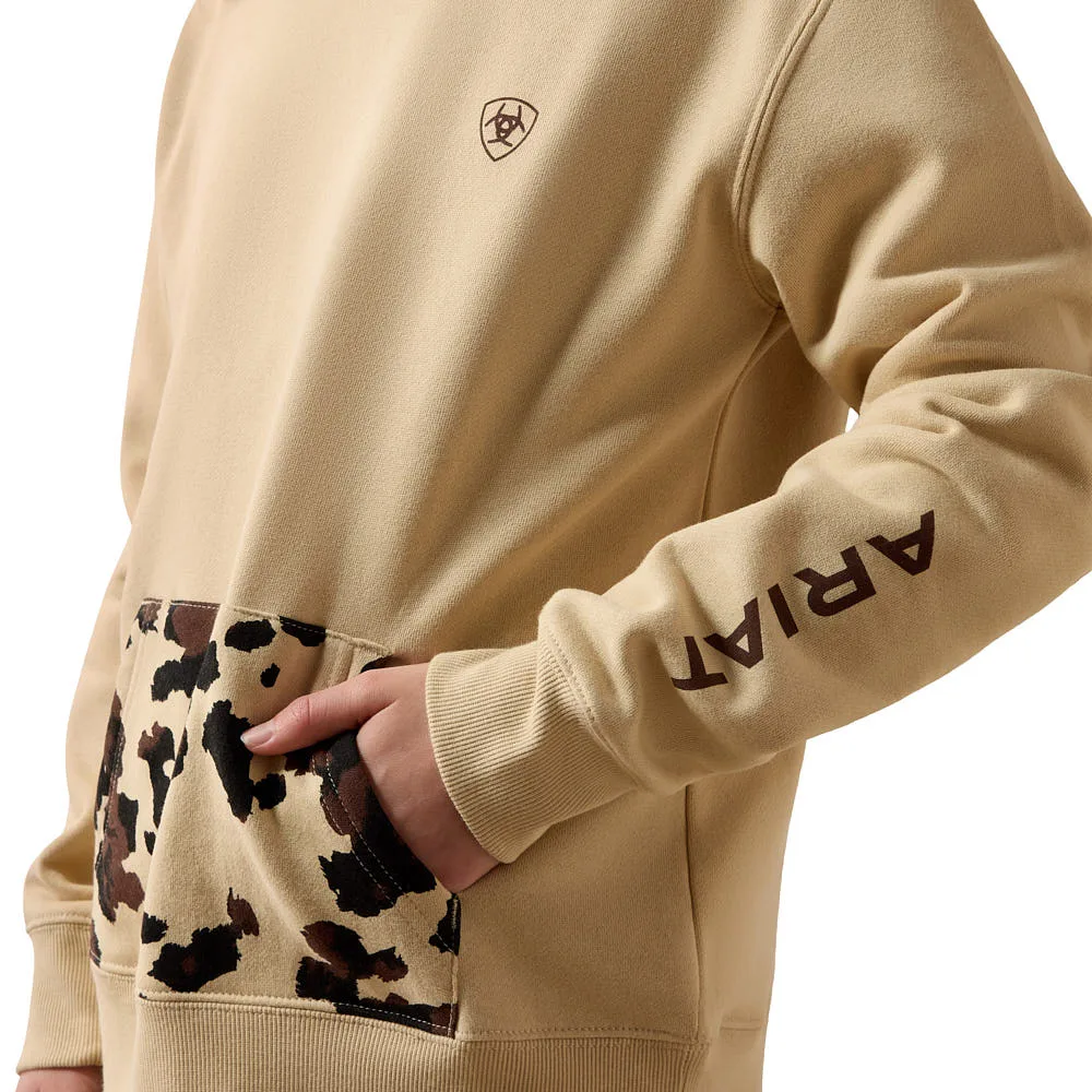 Ariat Girl's Irish Cream Lucia Hoodie - Image 2